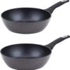 Resto Kitchenware Koekenpannenset Pavo ø 26 + 28 Cm - Inductie En Alle Andere Warmtebronnen -Thuiskeuken 1181x1200