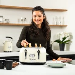 Westinghouse Retro Waterkoker + Broodrooster 4 Sleuven + Staafmixer - Wit 20 Westinghouse Retro Waterkoker + Broodrooster 4 Sleuven + Staafmixer - Wit -Thuiskeuken 1200x1200 193