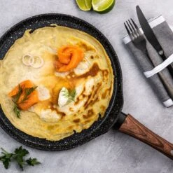 Westinghouse Pannenkoekpannenset Marble Wood - ø 26 En 28 Cm - Inductie En Alle Andere Warmtebronnen -Thuiskeuken 1200x1200 91