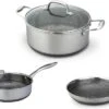 Westinghouse Pannenset Black Signature (Koekenpan + Kookpan + Hapjespan) ø 24 Cm - Inductie En Alle Andere Warmtebronnen -Thuiskeuken 1200x700