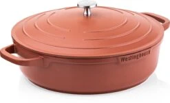 Westinghouse Pannenset Performance (Braadpan + Hapjespan) ø 28 Cm - Rood - Inductie En Alle Andere Warmtebronnen 12 Westinghouse Pannenset Performance (Braadpan + Hapjespan) ø 28 Cm - Rood - Inductie En Alle Andere Warmtebronnen -Thuiskeuken 1200x731