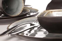 Cosy & Trendy Kleine Schaal Laguna Blue Grey 20 X 17 Cm -Thuiskeuken 125895