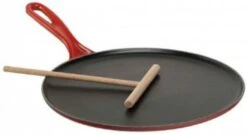 Le Creuset Pannenkoekenpan Tradition - Kersenrood - ø 27 Cm -Thuiskeuken 20136270600460 1 1
