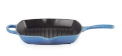 Le Creuset Grillpan Signature - Azure - 26 X 26 Cm - Geëmailleerde Anti-aanbaklaag 12 Le Creuset Grillpan Signature - Azure - 26 X 26 Cm - Geëmailleerde Anti-aanbaklaag -Thuiskeuken 20183262200422 alt1