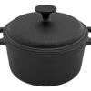 Cast Iron Braadpan - Gietijzer - ø 24 Cm -Thuiskeuken 23460501