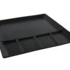 BBQ-bord / Fonduebord / Gourmetbord - 5 Vakken - Zwart - 24 X 24 Cm -Thuiskeuken 23472042 1