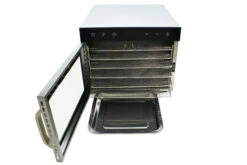 Wartmann Voedseldroger - 6 Laags - Zilver - WM-2206 DH -Thuiskeuken 270236.IN04