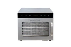 Wartmann Voedseldroger - 6 Laags - Zilver - WM-2206 DH -Thuiskeuken 270236 IN06