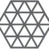 Zone Denmark Pannenonderzetter Triangles - Cool Grey - 16 X 14 Cm -Thuiskeuken 330226 high