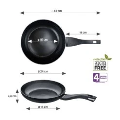 Berndes Koekenpan B.Green - ø 24 Cm - Standaard Anti-aanbaklaag -Thuiskeuken 34987 Product 1920x19205B15D