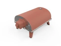 ZiiPa Pizza Oven Piana - Gasmodel - Met Thermometer - Terracotta - Voor ø 30 Cm Pizza's - Roterende Pizzasteen -Thuiskeuken 3760316020457 3760316020457 visuel produit 4 3760316020457 b4
