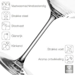 Leonardo Rode Wijnglazen Puccini - 750 Ml - 6 Stuks -Thuiskeuken 4045037695542 02