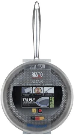 Resto Kitchenware Koekenpan Altair - ø 24 Cm - Standaard Anti-aanbaklaag -Thuiskeuken 4260403577189 12