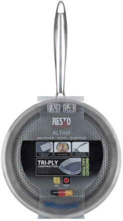 Resto Kitchenware Koekenpan Altair - ø 26 Cm - Standaard Anti-aanbaklaag -Thuiskeuken 4260403577196