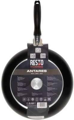 Resto Kitchenware Wokpan Antares - ø 28 Cm - Standaard Anti-aanbaklaag -Thuiskeuken 4260709010137 1