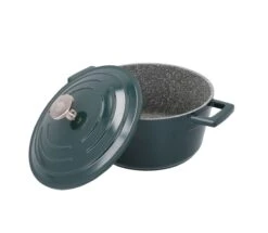 MasterClass Braadpan - Hunter Green - ø 20 Cm / 2.5 Liter - Standaard Anti-aanbaklaag -Thuiskeuken 5057982080273 4