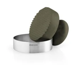 Eva Solo Hamburgerpers Green Tools - Staal - ø 9 Cm -Thuiskeuken 531501 Green tool burger press skilt1 aRGB High