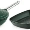 Westinghouse Pannenset Performance (Wokpan + Grillpan) ø 28 Cm - Groen - Inductie En Alle Andere Warmtebronnen -Thuiskeuken 550x193