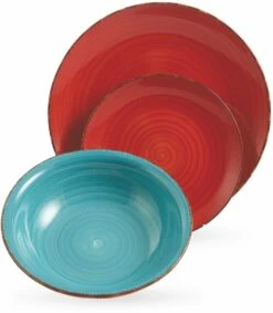 Villa D'Este Serviesset Baita 2 Intensita Doppia - 18-delig / 6 Personen -Thuiskeuken 5907302 l