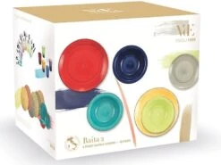 Villa D'Este Serviesset Baita 2 Intensita Doppia - 18-delig / 6 Personen -Thuiskeuken 5907302s