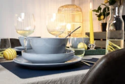 Jay Hill Kommen Praslin Stripes ø 15 Cm / 500 Ml - 4 Stuks -Thuiskeuken 7 Jay hill servies stripes 07 1