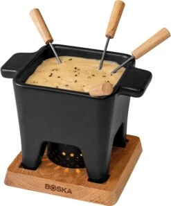 Boska Fondueset - 4 Personen - Zwart -Thuiskeuken 853529 Tapas Fondue Nero L 1