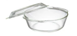 Sareva Ovenschaal Met Deksel - Hittebestendig Glas - ø 21.5 Cm / 2 Liter -Thuiskeuken 8720364451905 1