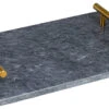 Jay Hill Dienblad - Met Handvatten - Marmer - Grijs - 30 X 20 Cm -Thuiskeuken 8720364453220