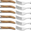 Jay Hill Steakbestek Laguiole - Olijfhout - 12 Delige Set -Thuiskeuken 8720955225236