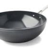 BK Wokpan Superior - Aluminium - ø 30 Cm - Keramische Anti-aanbaklaag -Thuiskeuken 8bd141a8b3ff6e4a139fbd9293456b06c179286e BK Superior Ceramic B B Wok 30
