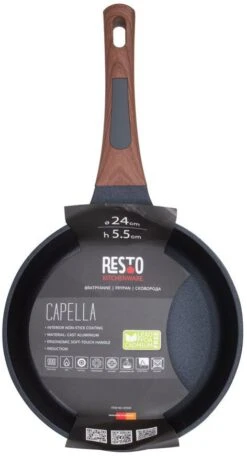 Resto Kitchenware Koekenpan Capella - ø 24 Cm - Standaard Anti-aanbaklaag -Thuiskeuken 93509.4260403579060.ver07 1