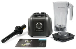 Wartmann Blender - 1250 W - Antraciet - 2 Liter -Thuiskeuken Anthracite OVERVIEW