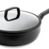 BK Hapjespan Met Deksel - Easy Induction - ø 24 Cm / 3.4 Liter - Keramische Anti-aanbaklaag -Thuiskeuken Bk Hapjespan Easy Induction 28cm