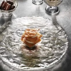 Bormioli Rocco Pizzabord / Onderbord Diamond Transparant ø 33 Cm -Thuiskeuken Bormioli Onderbord Diamond Transparant Sfeer