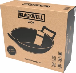Blackwell Wokpan / Wadjan - Gietijzer - ø 32 Cm - Zonder Anti-aanbaklaag -Thuiskeuken Box32 Package New
