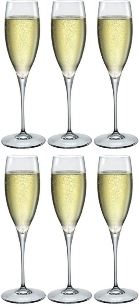 Bormioli Rocco Champagneglazen Premium - 260 Ml - 6 Stuks 3 Bormioli Rocco Champagneglazen Premium - 260 Ml - 6 Stuks