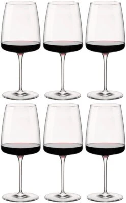 Bormioli Rocco Rode Wijnglazen Nexo - 540 Ml - 6 Stuks