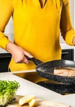 Westinghouse Grillpan Marble - 28 X 28 Cm - Standaard Anti-aanbaklaag -Thuiskeuken Clipboard05 11
