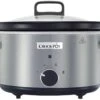 Crockpot Slowcooker - 4 Personen - 3.5 Liter - CR028 -Thuiskeuken Crockpot Slowcooker RVS 3.5 Liter 1