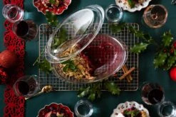 Sareva Ovenschaal Met Deksel - Hittebestendig Glas - Ovaal - 28 X 19 Cm / 4 Liter -Thuiskeuken Crumble in ovenschaal en vershoudbakjes 3