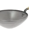 De Buyer Wokpan Mineral B Hout - ø 28 Cm - Zonder Anti-aanbaklaag -Thuiskeuken De Buyer Wokpan Mineral B Hout 32 cm 1 2