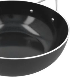 Demeyere Wokpan Alu Plus 3 - Ceraforce - ø 28 Cm - Keramische Anti-aanbaklaag -Thuiskeuken Demeyere Wokpan Alu Plus 3 750057283