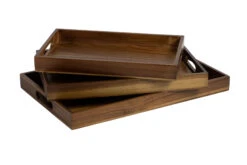 Jay Hill Dienblad Acacia Naturel 35 X 22 Cm -Thuiskeuken Dienbladen 09