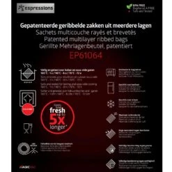 Espressions Vacumeerzakken 40 X 30 Cm - 50 Stuks -Thuiskeuken EP61064 621c98191e4470.77678072