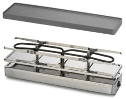 Espressions Gourmetstel Slim - 4 Personen -Thuiskeuken Espressions Gourmetstel Raclette Slim 42 x 13 cm