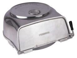 Fernus & Friends Pizza Oven - Voor Fornuis - Pure Polished Aluminium - Voor ø 26 Cm Pizza's -Thuiskeuken Fernus zilver 1