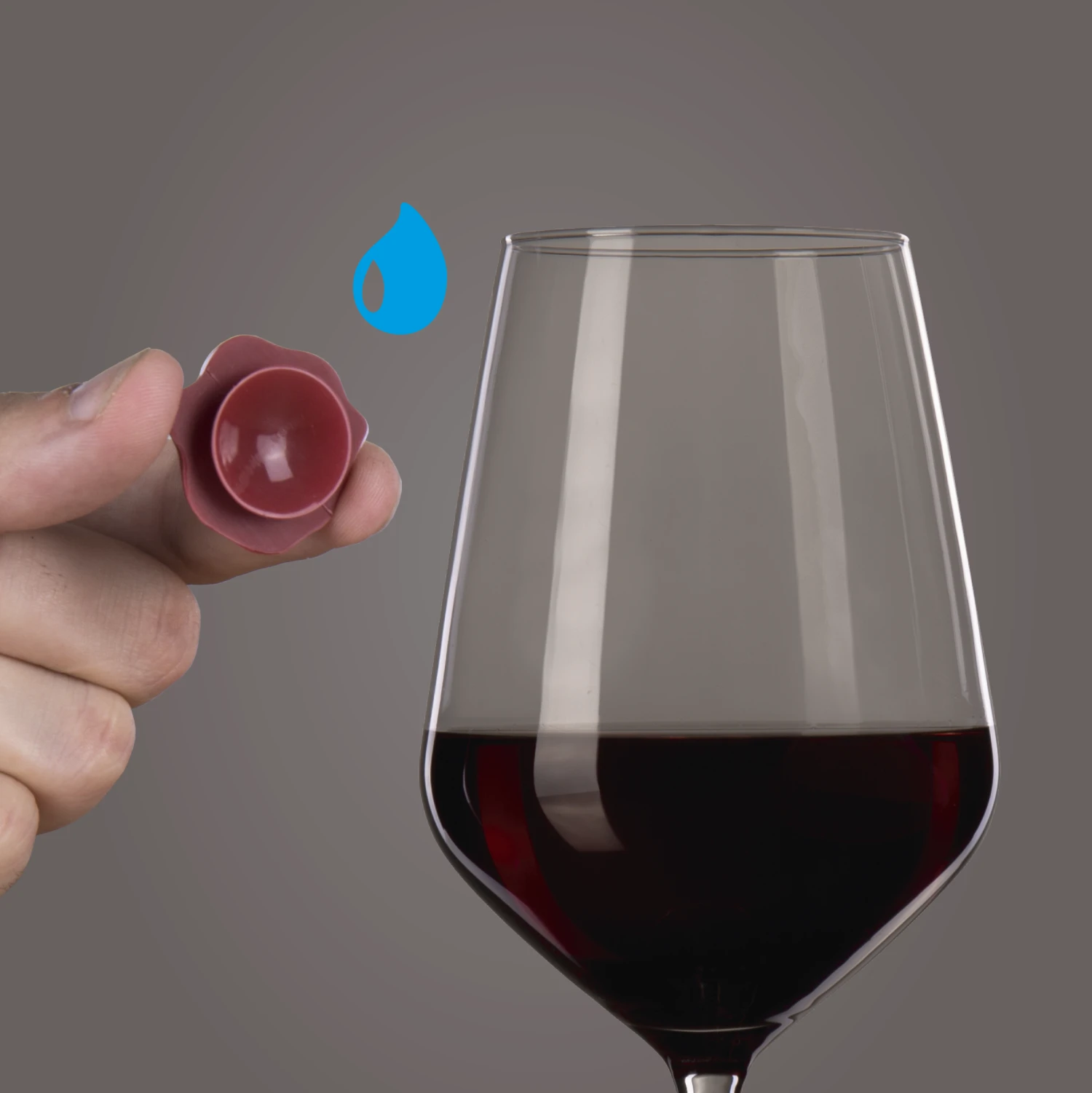 Vacu Vin Wijnglasherkenners - Gekleurd - 8 Stuks 4 Vacu Vin Wijnglasherkenners - Gekleurd - 8 Stuks - Afbeelding 2