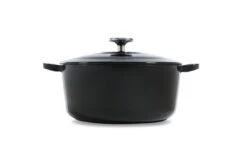 BK Braadpan Bourgogne - Jet Black - ø 28 Cm / 6.7 Liter -Thuiskeuken H6071.524 BOUR PD HR Jet Black 72dpi 353f 1