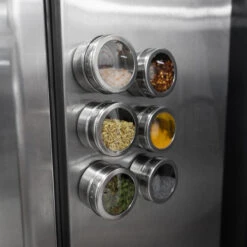 Blackwell Kruidenpotjes Magnetisch - Inclusief 6 Potjes - RVS 13 Blackwell Kruidenpotjes Magnetisch - Inclusief 6 Potjes - RVS -Thuiskeuken Kruidenpotjes 1