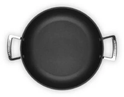 Le Creuset Hapjespan Met Deksel - Les Forgées TNS - ø 28 Cm / 3.2 Liter - Standaard Anti-aanbaklaag -Thuiskeuken LC 20190624 ZS PS FS 51107280010502 005